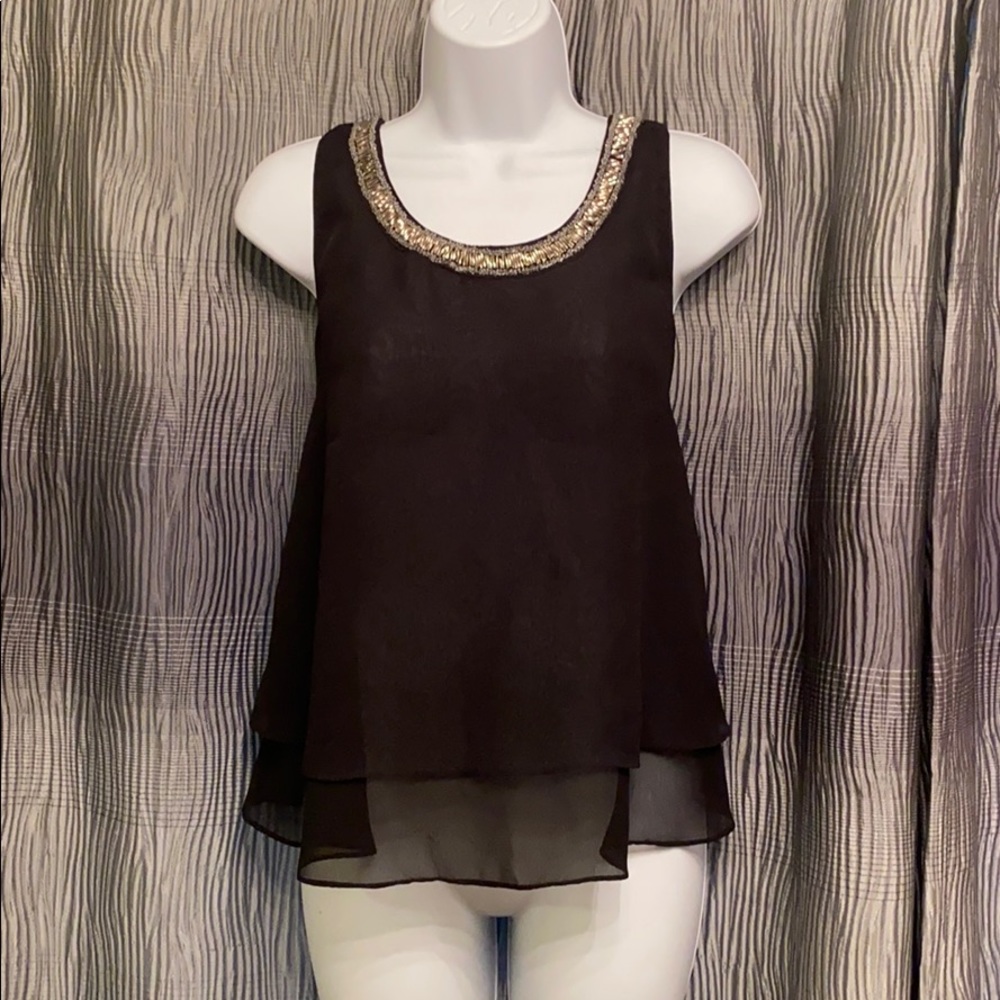 Gorgeous embellished tank